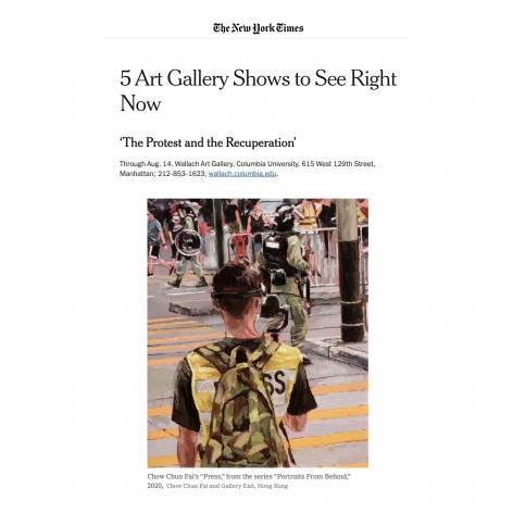 The New York Times | 5 Art Gallery Shows to See Right Now
