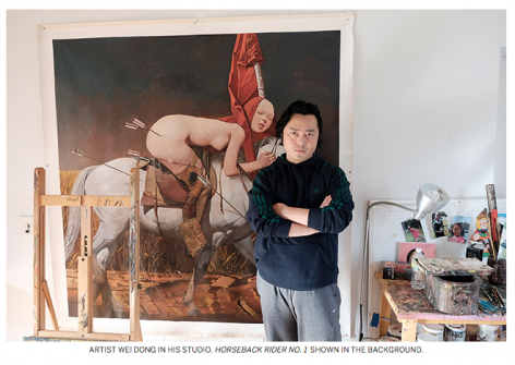 Sotheby's News I Exploring Crossroads and Beauty with Wei Dong