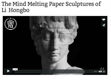 Twisted Sifter I The Mind Melting Paper Sculptures of Li Hongbo